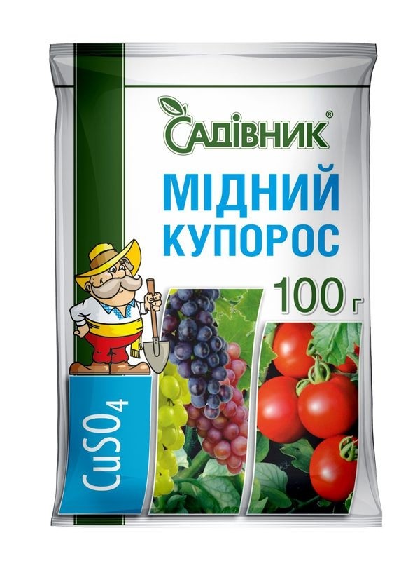 МІДНИЙ КУПОРОС 100г